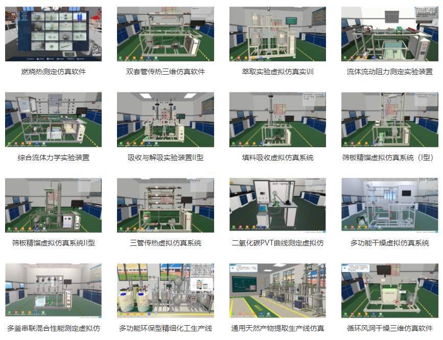 專業(yè)三維仿真軟件結(jié)合實(shí)訓(xùn)室以“高度仿真”和“人機(jī)交互”的方式，使人和計算機(jī)及環(huán)境很好地“融合為一體”，打造“身臨其境”地專業(yè)三維仿真軟件。創(chuàng)新教學(xué)模式、豐富教學(xué)資源、智慧教學(xué)管理、高仿真教學(xué)體驗(yàn)，打造軟硬件一體及實(shí)訓(xùn)環(huán)境結(jié)合的綜合實(shí)訓(xùn)產(chǎn)品體系，讓老師教學(xué)更互動高效，學(xué)生學(xué)習(xí)更直觀有趣。